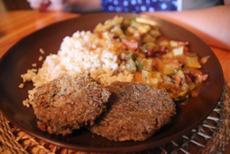 kotlety z roślin strączkowych